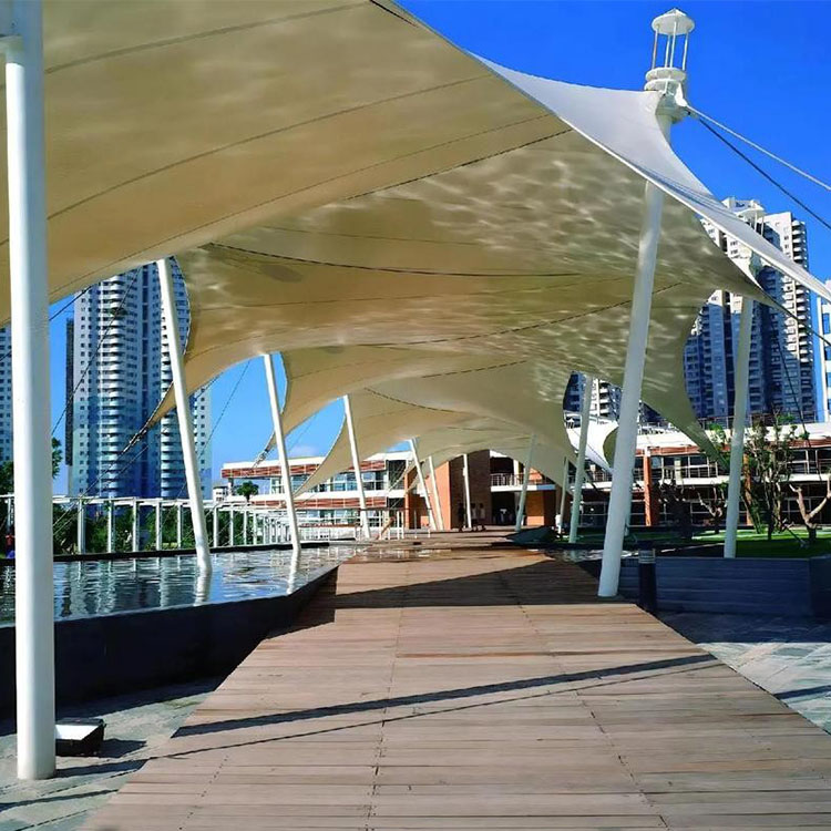 广汉县膜结构景观棚