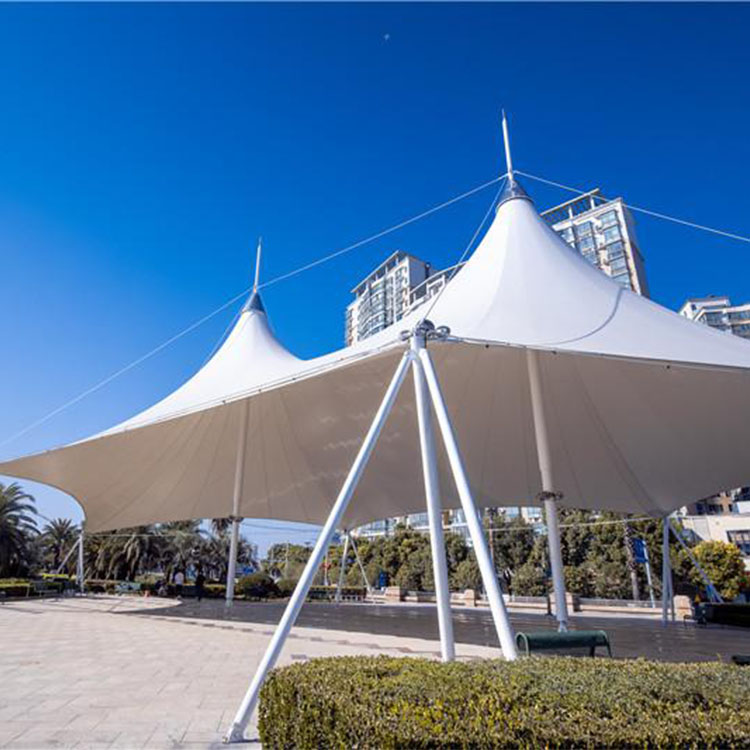 广汉县膜结构景观棚