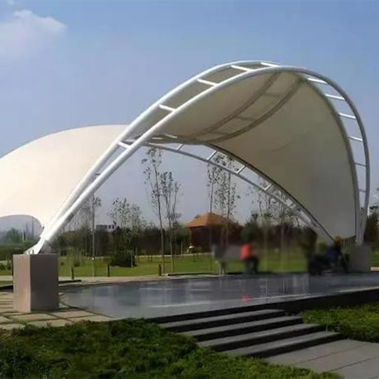 广汉县膜结构景观棚