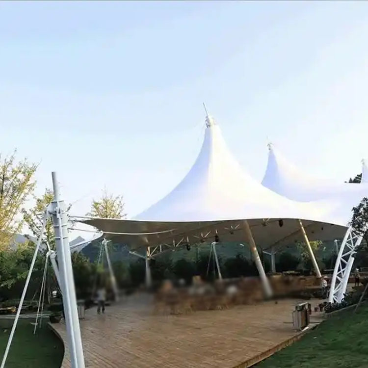 广汉县膜结构景观棚