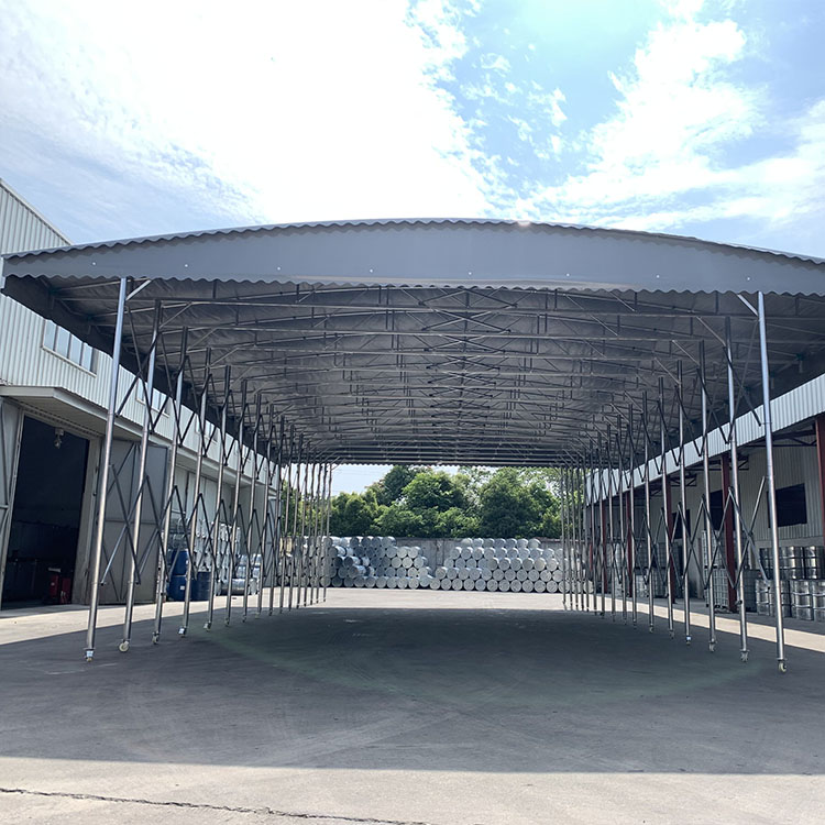 广汉县电动/移动推拉棚