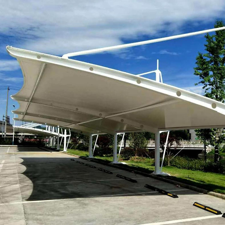 广汉县膜结构汽车棚