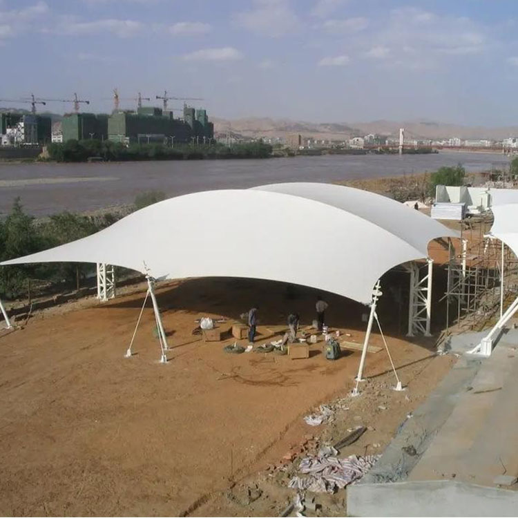 广汉县膜结构汽车棚